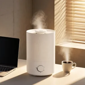 High Quality Cool Mist Electric White 4L Aromatherapy Ultrasonic air Humidifier for Home Bedrooms Portable Use at Home & Car