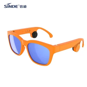 High Quality Custom Logo Bone Conduction Glasses Women Super Light Electronic Earphone Sun Glasses