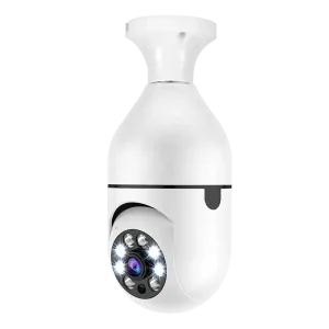High Quality E27 Night Vision Wireless Light Bulb Camera 360 Cctv 5G /2.4G Wifi Mini Ip Security Digital Camera