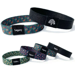 High Quality Elastic Custom Logo Smart RFID 213 Chip ICODE SLIX Access Control Stretchy Elastic Woven NFC Wristband