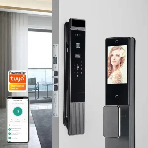 High Quality Face Recognition Digital Lock Intelligent Electric Smart Door Lock With Camera