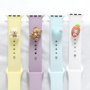 High Quality Genuine Silicone Watch Strap for T900 ultra Smart Watch Accessories & Parts 3D Dolls Bracelet Rubber Wristbands