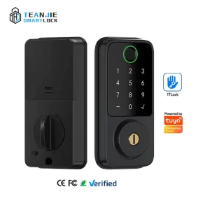 High Quality Intelligent Portable App Smart Security Door Lock Electronic Password Deadbolt Lock for Home
