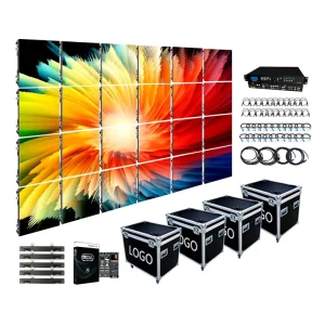 High Quality Led Video Wall P2.6 P2.9 P3.91 P4.81 Aluminum LED Rental Display Cabinet Church Outdoor Panel Stage LED Screen