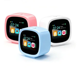 High Quality Multi Language AI Smart Alarm Clock Voice Intercom Touch Screen World Time AI Health Analysis Mini LED Desk