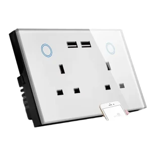 High Quality New Home Life Uk With Usb Charger Wifi Wall Outlet Smart Power Socket Plug