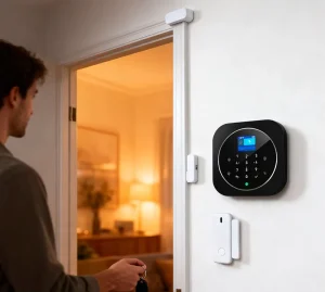 High Quality Portable Home Security Alarm System Wireless PIR Motion Sensor 99 Zones Rechargeable Battery Tuya APP Control WiFi
