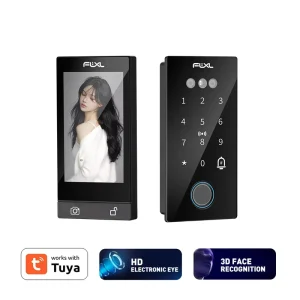 High Quality Q6 WiFi Smart Video Door Lock Face Recognition Fingerprint App Control (Tuya App) Aluminium Alloy Home Security