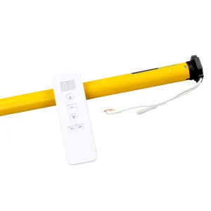 High Quality Rechargeable Bluetooth Remote Control Alexa Compatible Electric Durable Metal Tubular Motor Indoor Bedroom Living