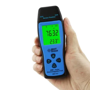 High Quality SMART SENSOR Electromagnetic Radiation Detector 30Hz 300Hz Frequency Range Sound Alarm for Household Appliances