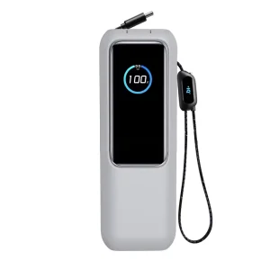High Quality Sales Eco friendly Silicone Portable Wireless Power Bank case for 25000mAH 165w