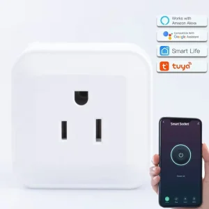 High Quality USA Standard Wifi Smart Plug Enclosure Casing Housing 58*48*28mm CN150 Smart Power Socket Plug