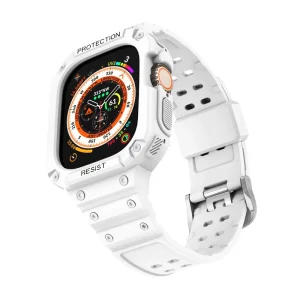 High Quality and Durable Hot Selling Multiple Color Option TPU Watch case with Strap Anti Fall Strap Watch case for 49mm
