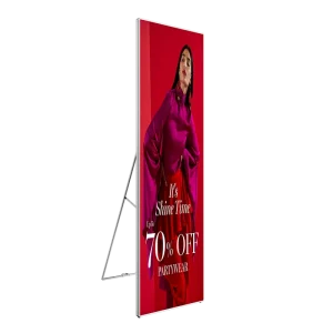 High Resolution Dynamic Indoor LED Poster Display Screen Smart Digital Poster Screen