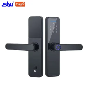 High Security Anti Theft Smart Door Lock Tuya Wifi Biometric Intelligent Ttlock Electronic Fingerprint Smart Locks