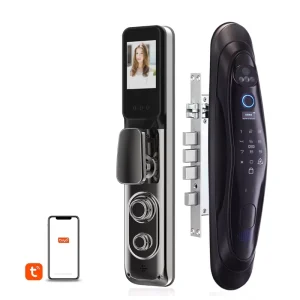 High Security Anti Theft smart door lock tuya wifi biometric Intelligent electronic fingerprint door smart locks