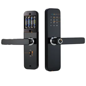 High Security Smart Lock Electric Digital Fingerprint Digital Self Locking Keyless Tuya Wifi Smart Lock Door