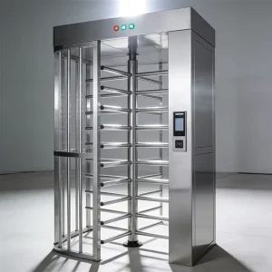 High Speed Long Service Life High Security Anti Climb Anti Tailgating Full Height Access Control Pedestrian Turnstile