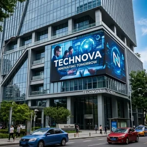 High Temperature Resistance Die Cast Aluminum LED Wall Waterproof Fixed Advertising Screen for Campus Public Outdoor Signage