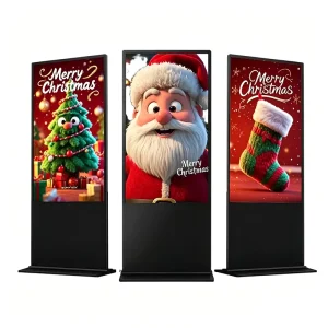 High definition 43″ IPS Commercial LCD Advertising Indoor Floor Standing Digital Marketing Graphic Animation Vertical