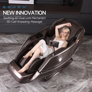 High-efficiency Dual-core Massage Chair Original Design Luxury Electric Smart Intelligent Full Body Massager 8d SL Heated Care