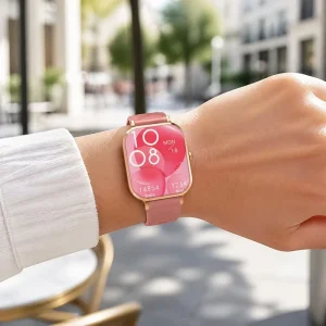 High end Stylish Smartwatch for Women Supports Calls Sports and Health Monitoring Blood Pressure Heart Rate Blood Oxygen s