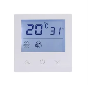 High end Touch Smart Thermostat for Room Temperature Control in Water Heating Systems