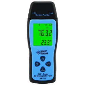 High precision Electromagnetic Radiation Detector Sound Alarm 4 digit LCD Display for Household Appliances Mobile Phones
