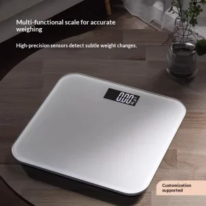 High-precision Smart Home Body Fat Scale -Enabled Rechargeable Professional Electronic Customizable Four-Point Solid