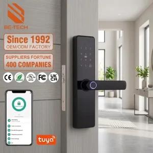 Highly Secure Smart Door Lock Six-digit Password Long Battery Life and Power-saving Performance Electronic Home Lock