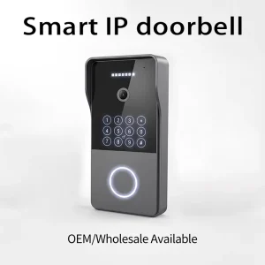 Hiwink Tuya Smart Home Video Intercom 148° View IP Doorbell Camera POE DC12V Access Control with Custom Logo Ding Dong EU