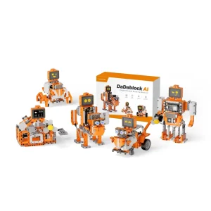 Hiwonder DaDablock AI Large Model Building Block Kit Powered by ESP32 Supports Scratch & Python Vision & Voice Interaction