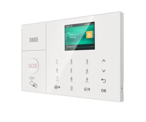 Home Alarm Security System APP Control CMS Management System with GSM and Plastic Material