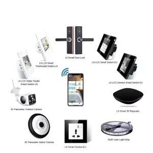 Home Automation Smart HOME SYSTEM Support google Home Alexa Siri Compatible Homekit
