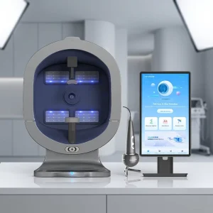 Home & Commercial X5 AI Digital 3D Skin Analyzer AI Intelligent Machine for Face & Scalp Moisture Wrinkle and Acne Analysis