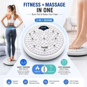 Home Fitness Smart Fitness Gear Exercise Rehabilitation Equipment China Relax Wellness Health Product Machine Waist Twister Disc