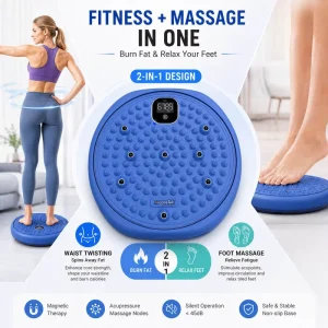 Home Gym Fitness Tool Cardio Training Exercise Equipment Waist Training Equipment Fitness Rotating Platform Daily Waist Workout