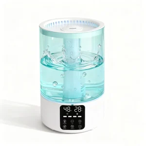 Home Hotel Ultrasonic Humidifier HEPA Filter Activated Carbon Electric Portable Aromatherapy Low Noise 5L Disinfection Plug-in