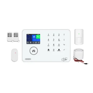 Home Security Alarm System Camera Motion Sensor Portable Water Resistant 4G/Wi-Fi Smart Home App SMS & Call Detection