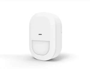 Home Security Alarm System RF433 Wireless PIR Motion Sensor with App Control 100-200m Detection Range ABS Material