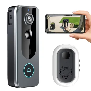 Home Security Camera Wide Angle Lens Doorbells Smart Tuya Free Cloud IP Wireless Outdoor Mini Ring Door Bell Cameras