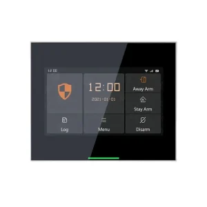 Home Security Smart Alarm System Kit Wireless Touch GSM WIFI PIR Motion Sensor Door Sensor ABS RFID Card