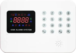 Home Security System GSM ABS 9 Switchable Languages Android WiFi Auto Dial Alarm PIR Motion Sensor 10m Detection