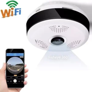 Home Smart Camera 360 degree Panoramic Camera WiFi Camera HD Night Vision Remote Fish eye Wireless Network Camera