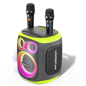 Hopestar Party130 Professional Outdoor Speaker 120W High Power Wireless Outdoor Subwoofer TWS Audio With Microphone and Stand