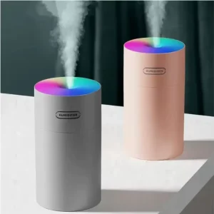 Hot Mini 270ml H2o Spray Mist Humidifier Double Wet Aroma Essential Oil Diffuser Car Usb Dazzle Cup air Humidifier for Home