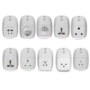 Hot Sell Multi Function Smart Power 10A Universal Socket Plug Enclosures White Power Socket