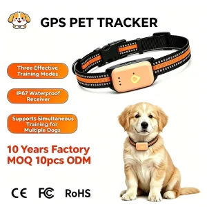 Hot Selling 4G Full Smart GPS Pet Tracking Collar Anti Lost Locator for Dogs & Cats with Electronic Fence Function