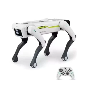 Hot Selling AI Smart Robotic Dog Toy Intelligent Plastic APP Control Electronic Pet Robot Voice Command Phone Remote Control