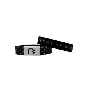 Hot Selling Customized NFC Reusable Rpet Wristband Event Cloth Wrist Band Christian Gift Fabric Smart RFID Elastic Bracelet